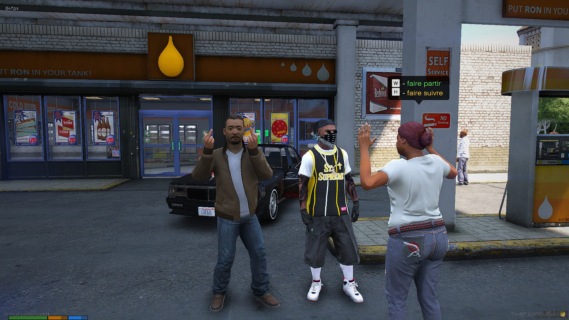 Scène de vie à San Andreas